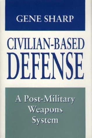 Cover image for Civilian-based defense