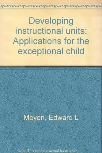 Cover image for Developing instructional units