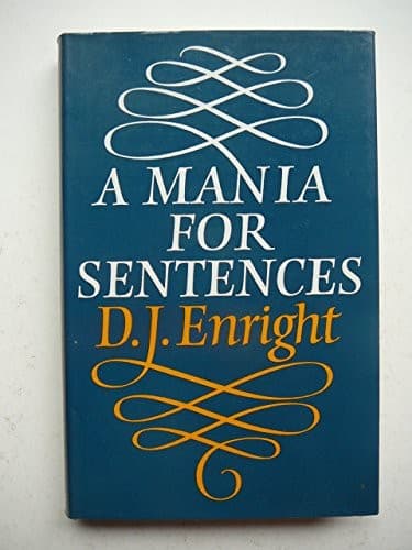 Cover image for A mania for sentences