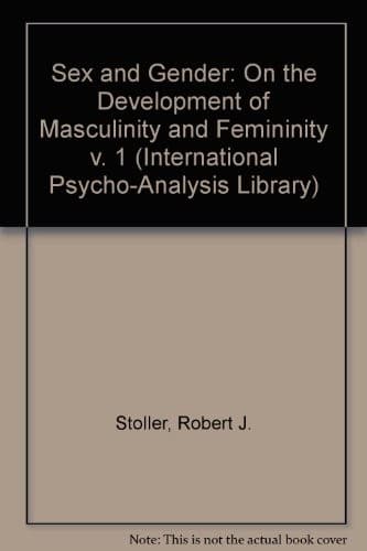 Cover image for Sex and gender