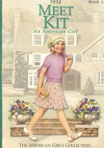 Cover image for Meet Kit, an American girl