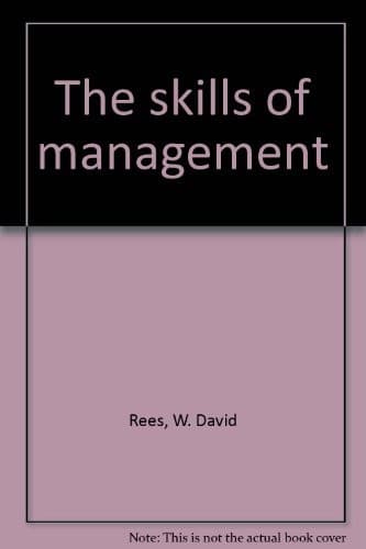 Cover image for The skills of management
