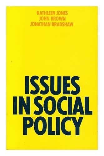 Cover image for Issues in social policy