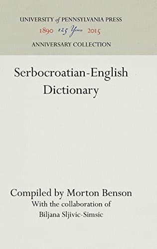 Cover image for Serbocroatian-English dictionary.