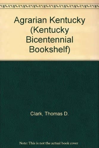 Cover image for Agrarian Kentucky
