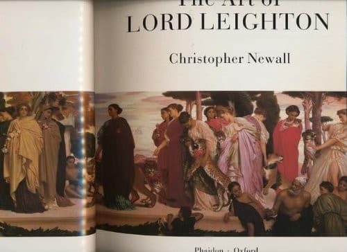 Cover image for The art of Lord Leighton