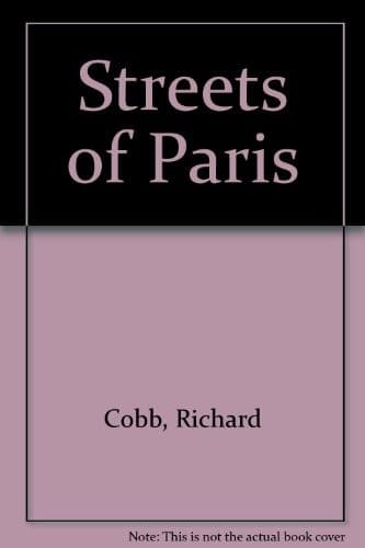 Cover image for The streets of Paris