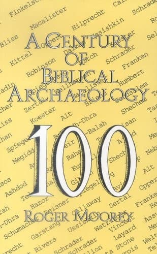 Cover image for A century of biblical archaeology