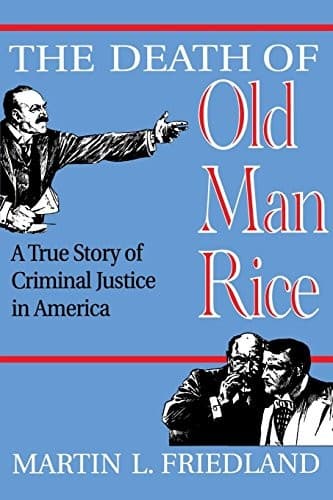 Cover image for The death of old man Rice