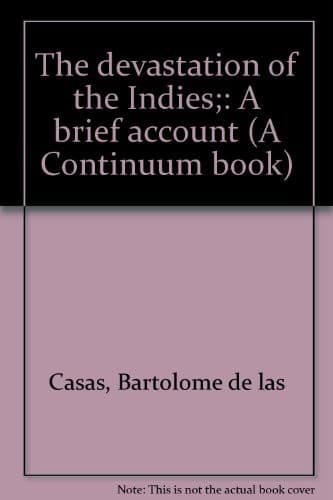 Cover image for The devastation of the Indies