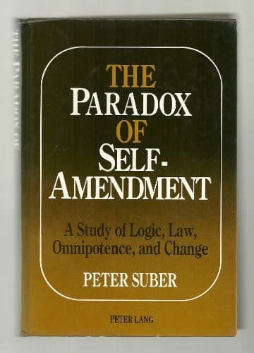 The Paradox of Self-Amendment