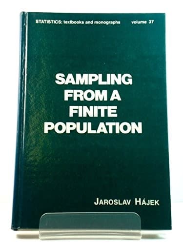Cover image for Sampling from a finite population