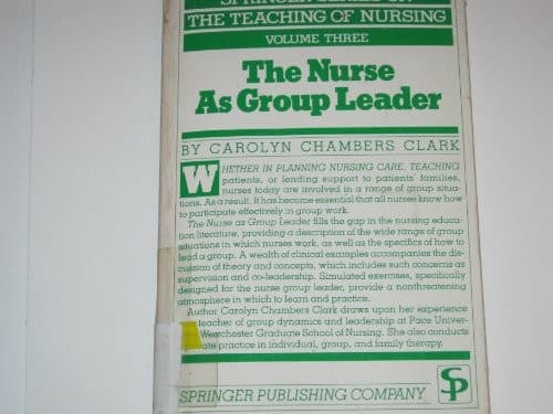 Cover image for The nurse as group leader