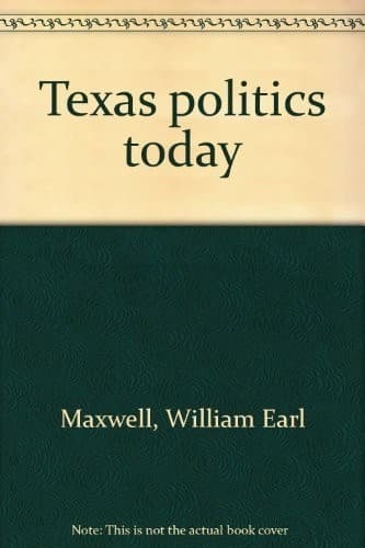 Cover image for Texas politics today