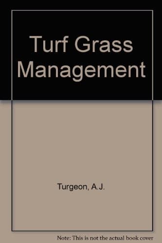 Cover image for Turfgrass management