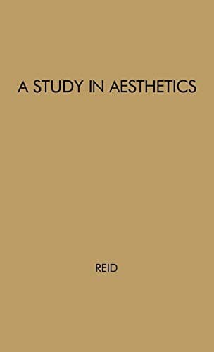 Cover image for A study in aesthetics. --