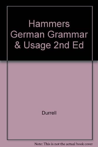 Cover image for Hammer's German grammar and usage