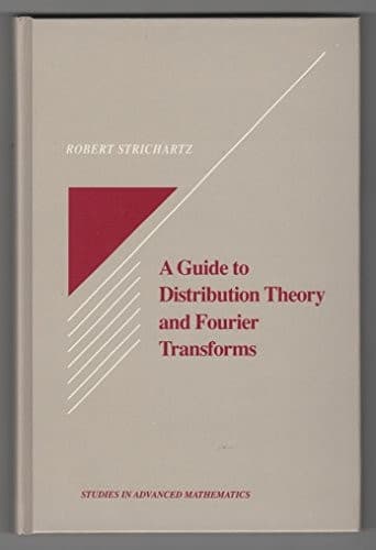 Cover image for A guide to distribution theory and Fourier transforms