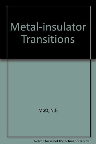 Cover image for Metal-insulator transitions