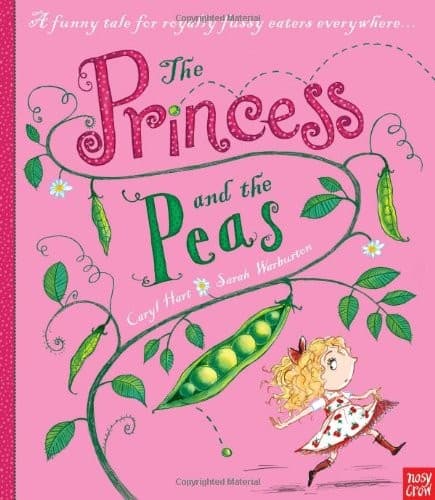 Cover image for The Princess and the Peas. Caryl Hart