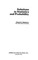 Cover image for Solutions in statistics and probability