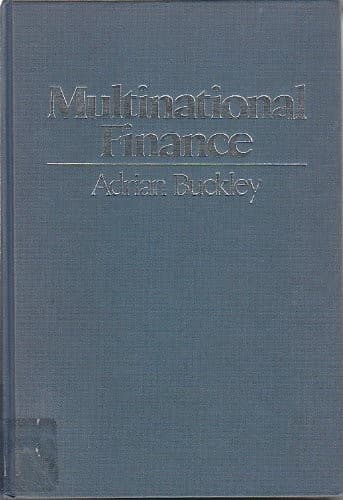 Cover image for Multinational finance