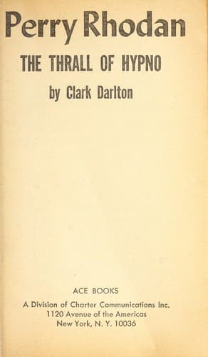 Cover image for The Thrall of Hypno