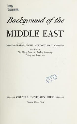 Background of the Middle East