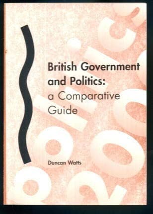 Cover image for British government and politics
