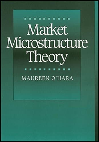 Cover image for Market microstructure theory