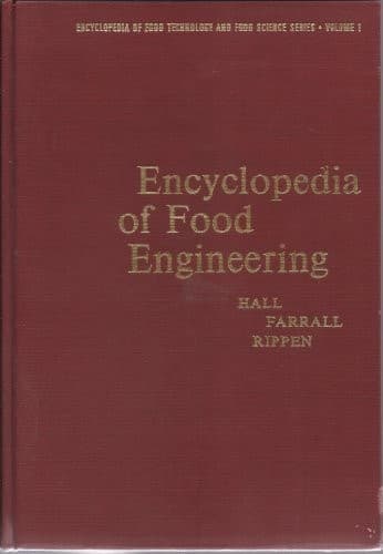 Cover image for Encyclopedia of food engineering