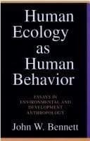 Cover image for Human ecology as human behavior