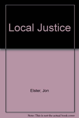 Cover image for Local justice