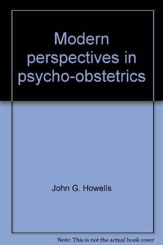 Cover image for Modern perspectives in psycho-obstetrics.