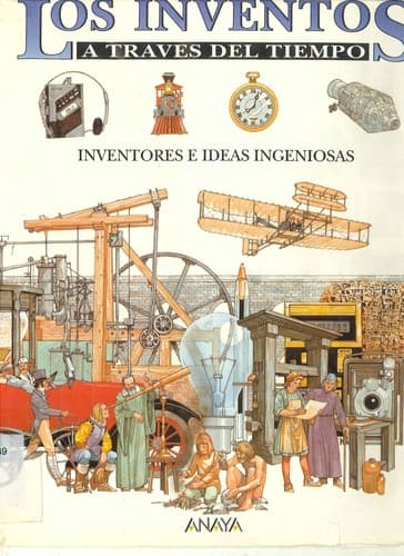 Cover image for Los inventos a través del tiempo