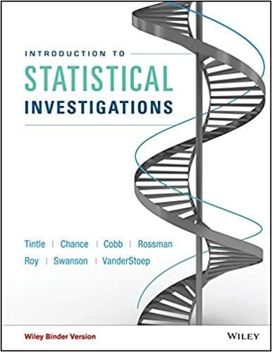 Cover image for Introduction to Statistical Investigations