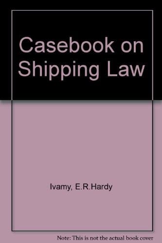 Cover image for Casebook on shipping law