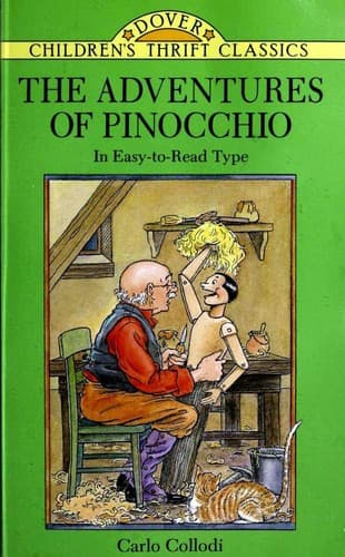 Cover image for The Adventures of Pinocchio