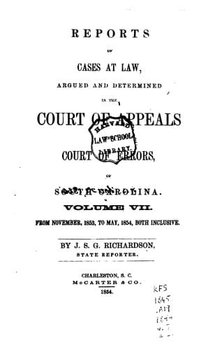 Reports of Cases at Law Argued and Determined in the Court of Appeals and ...