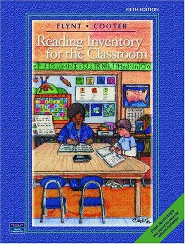 Cover image for Reading Inventory for the Classroom & Tutorial Audiotape Package, Fifth Edition