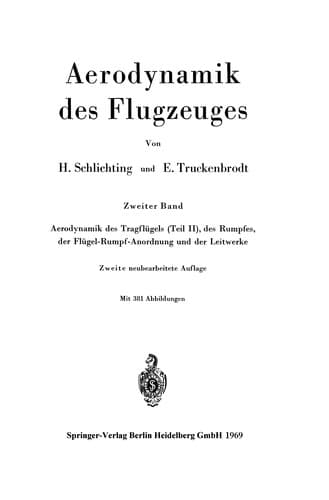 Aerodynamik des Flugzeuges