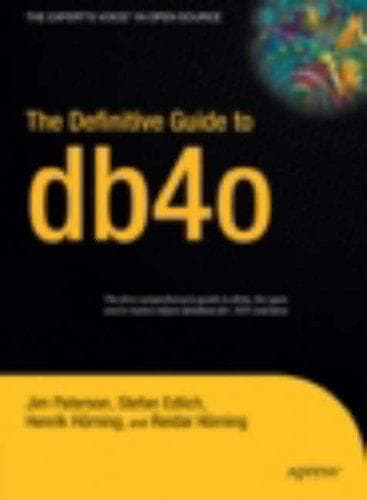 Cover image for The Definitive Guide to db4o