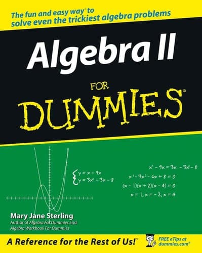 Cover image for Algebra II for dummies