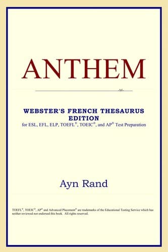 Cover image for Anthem
