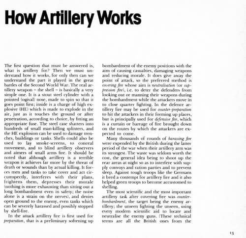 Cover image for Artillery tactics 1939-1945
