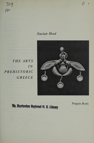 Cover image for The arts in prehistoric Greece