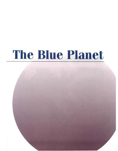 Cover image for The blue planet