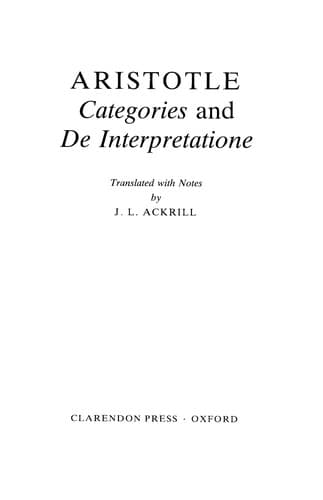 Cover image for Categories