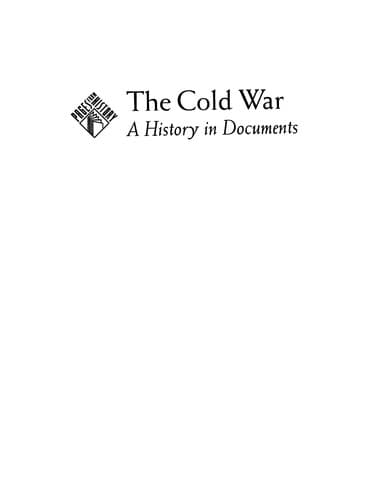 Cover image for The Cold War