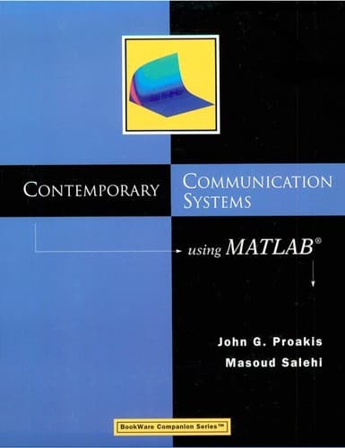 Cover image for Contemporary communication systems using MATLAB